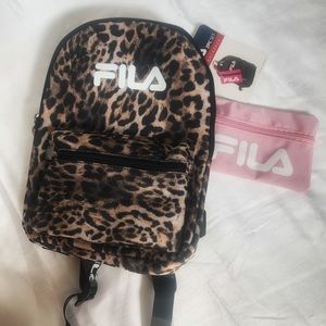 FILA Hailee Backpack Leopard Print